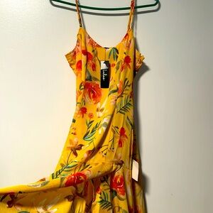 Summer dress floral print